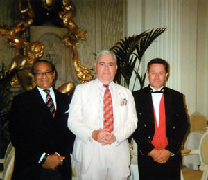 Mr Michael Kotb and Ian Doughty with Francis Bown, Tea at The Ritz, London, United Kingdom | Bown's Best